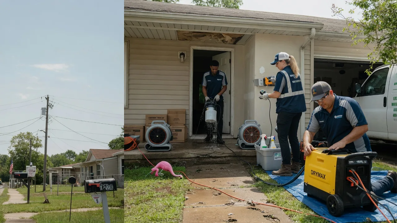 Storm Damage Water Removal in Dresden, OH near me